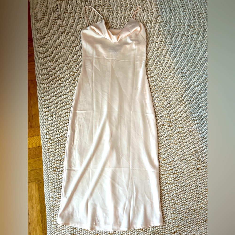 Brand New Never Been Worn! Petal & Pup Light Pink Slip Dress Size 4
